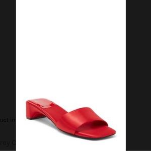 Jeffrey Campbell Red Satin Shoes